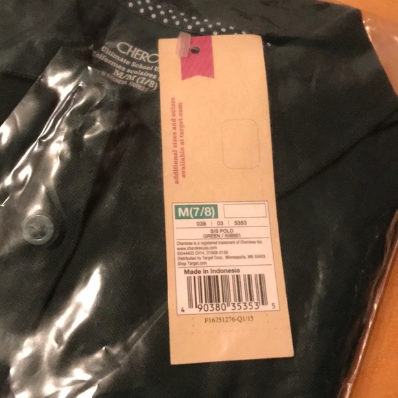 NWT- Girls Cherokee Polo Shirts School Uniform - Picture 3 of 4